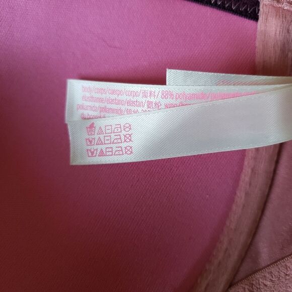 PINK Victoria's Secret Date Push-Up Lace Bra Women's Size 34D Pink Burgundy - Picture 15 of 15